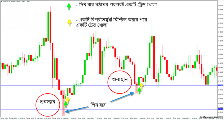 পিন বার ট্রেডিং