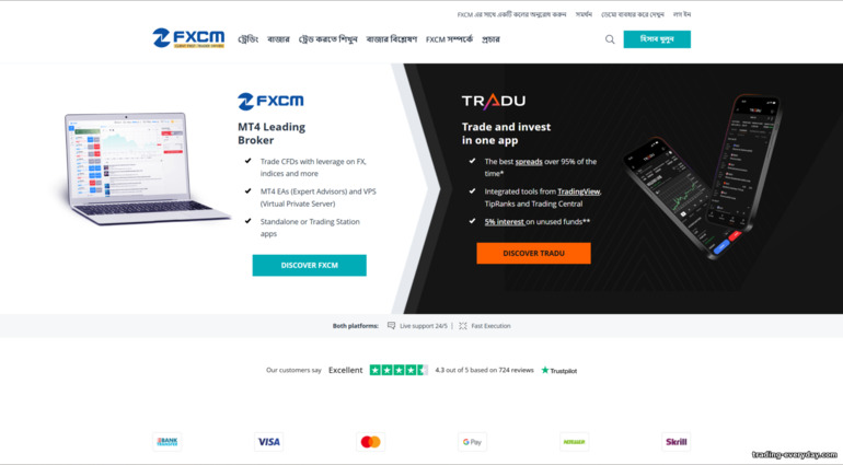 FXCM ব্রোকার অফিসিয়াল ওয়েবসাইট FXCM ব্রোকার অফিসিয়াল ওয়েবসাইট