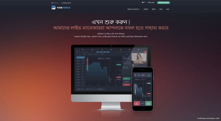 VideForex ট্রেডিং প্ল্যাটফর্ম