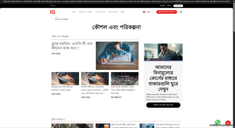 IG Markets ট্রেডিং শিক্ষা IG Markets ট্রেডিং শিক্ষা