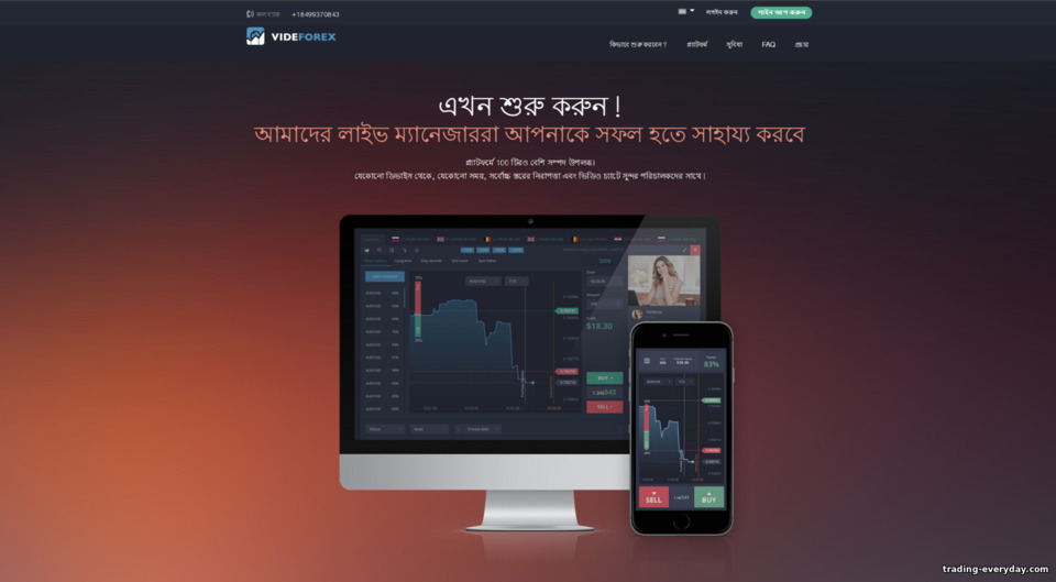 VideForex ট্রেডিং প্ল্যাটফর্ম VideForex ট্রেডিং প্ল্যাটফর্ম