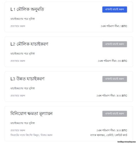 HTX অ্যাকাউন্ট যাচাইকরণ