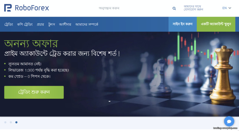 RoboForex অফিসিয়াল ওয়েবসাইট