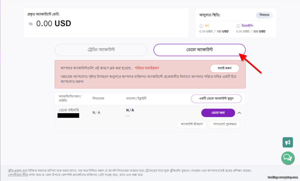 GC Option ডেমো অ্যাকাউন্ট GC Option ডেমো অ্যাকাউন্ট