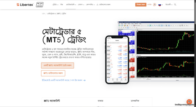 Libertex-এ MetaTrader 5 — Forex Club