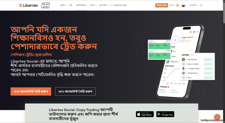 Libertex-এ কপি ট্রেডিং — Forex Club